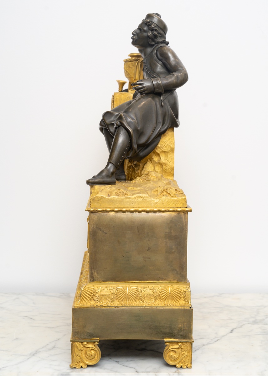 Pendule, Konstantinos Kanaris, Markos Botsaris, Circa 1830-photo-8