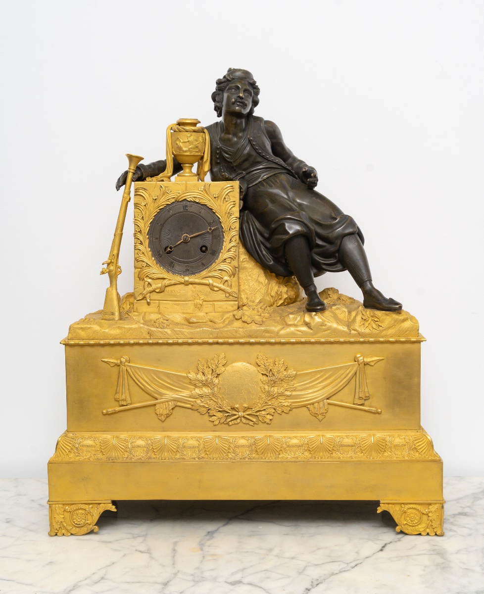 Pendule, Konstantinos Kanaris, Markos Botsaris, Circa 1830