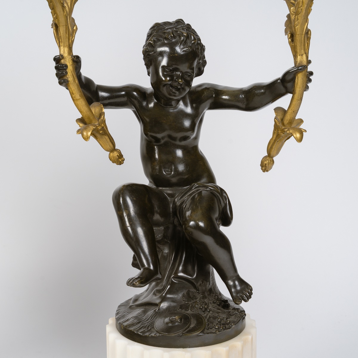 Large Louis XVI-style Fireplace Mantelpiece-photo-2
