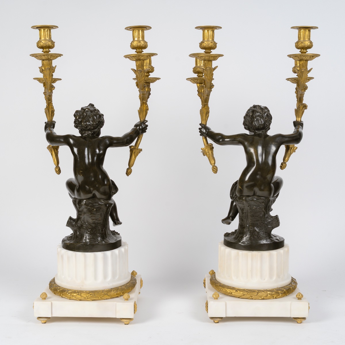 Large Louis XVI-style Fireplace Mantelpiece-photo-6