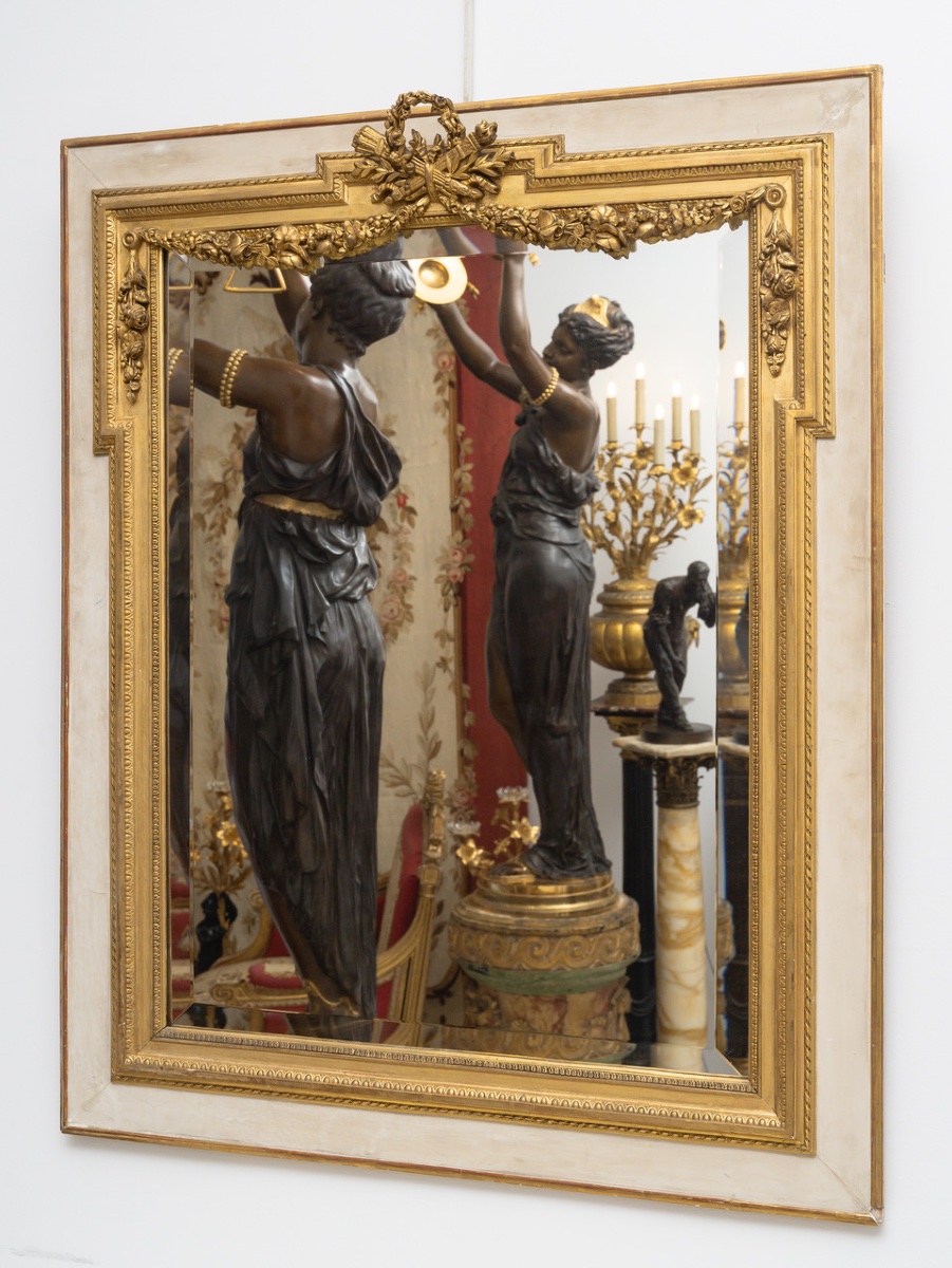 Miroir Louis XVI, Circa 1870-photo-3