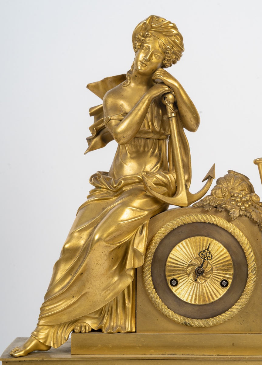 Philhellenic Clock, Laskarina Bouboulina, λασκαρίνα μπουμπουλίνα, Circa 1830-photo-3