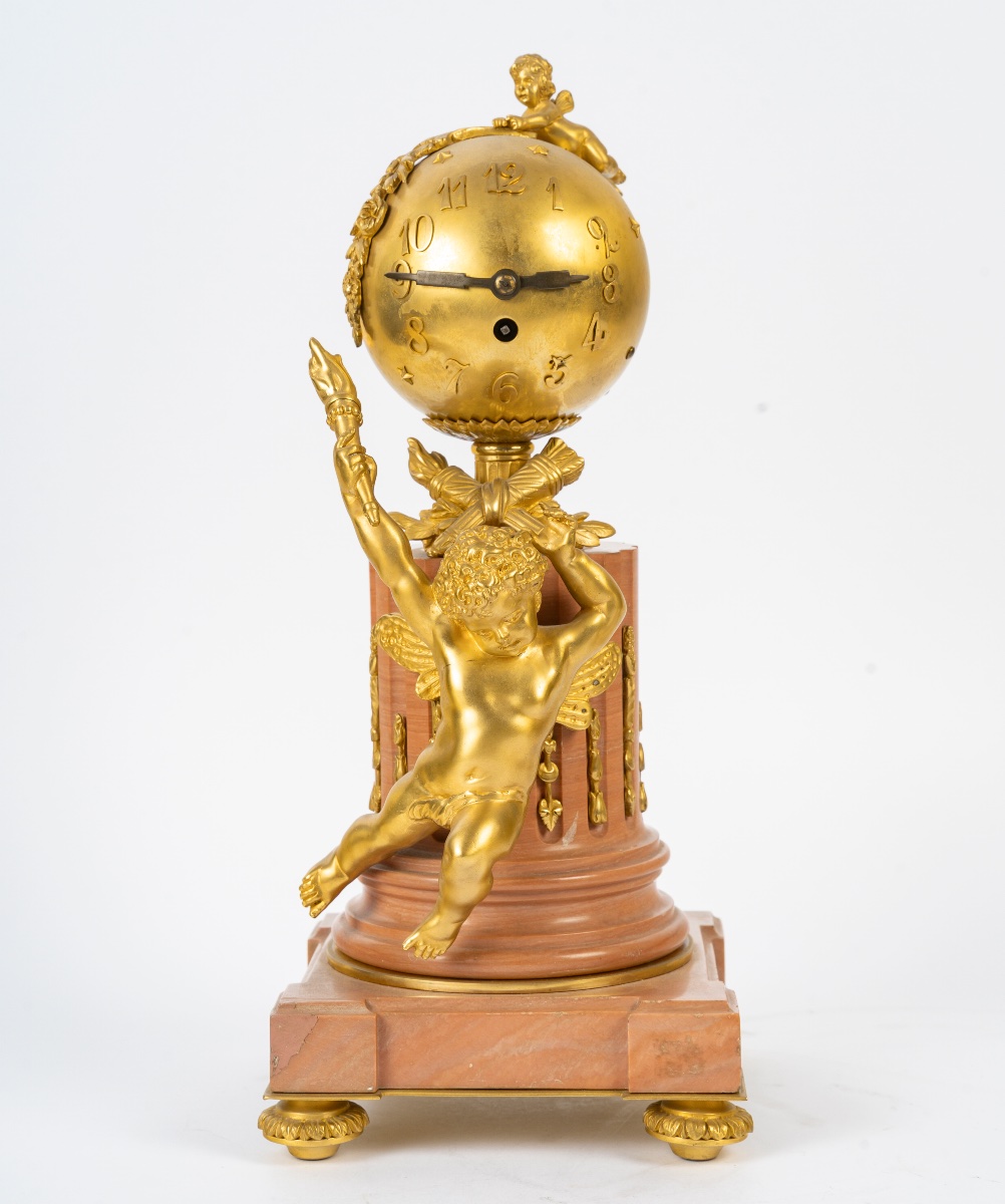 Garniture De Cheminée, Circa 1880-photo-3