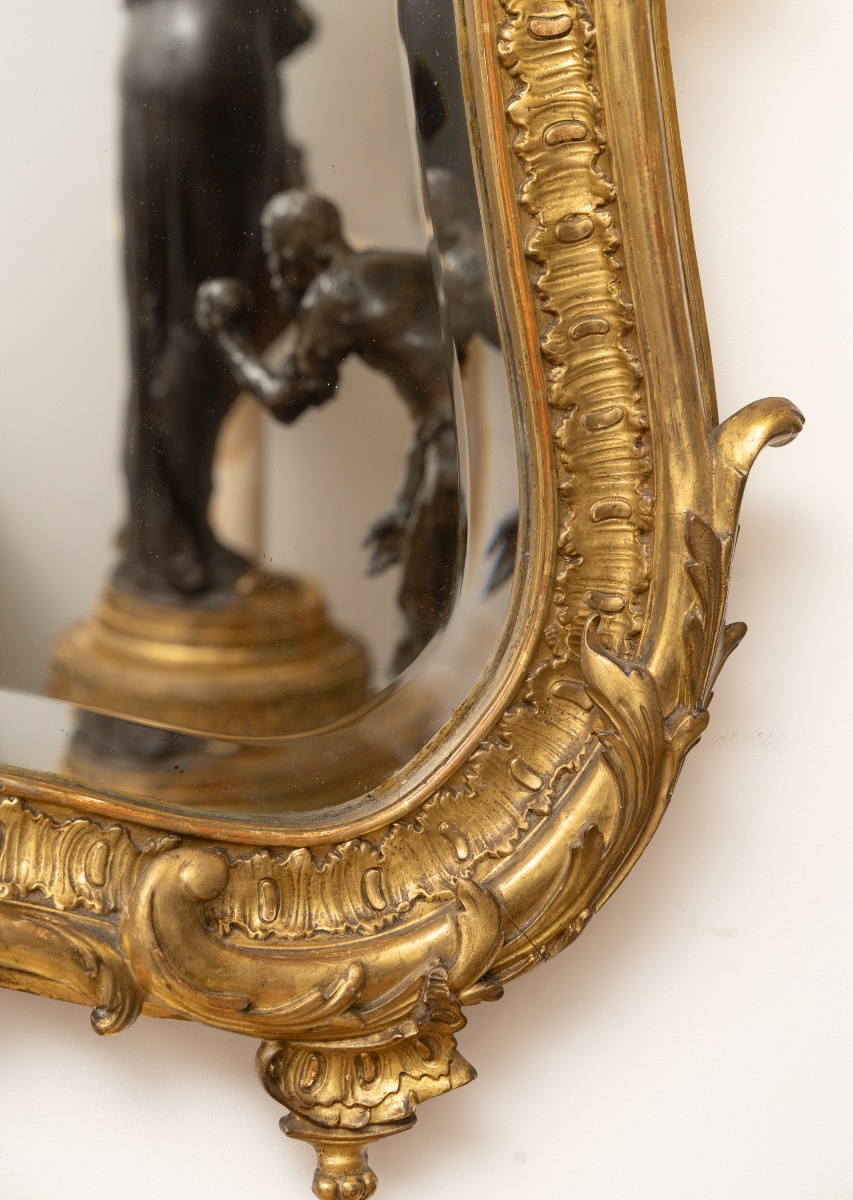 Louis XV Mirror, Circa 1870-photo-2