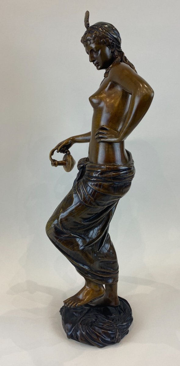 Odalisque By Charles Arthur Bourgeois (1838-1886)-photo-1