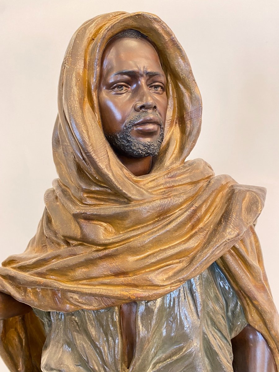 sculpture orientaliste représentant -photo-2