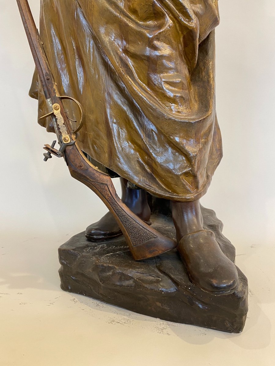 sculpture orientaliste représentant -photo-1