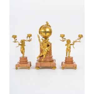 Garniture De Cheminée, Circa 1880