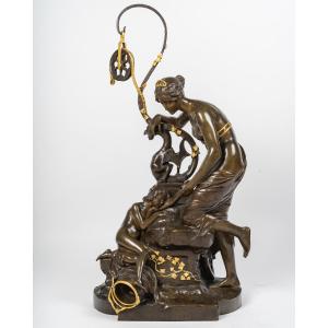 Henri Vidal (1864-1918) The Fountain 