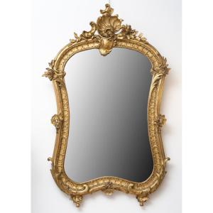Miroir Louis XV, Circa 1870