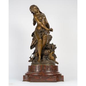 Mathurin MOREAU (1822-1912), Le Retour Des Hirondelles