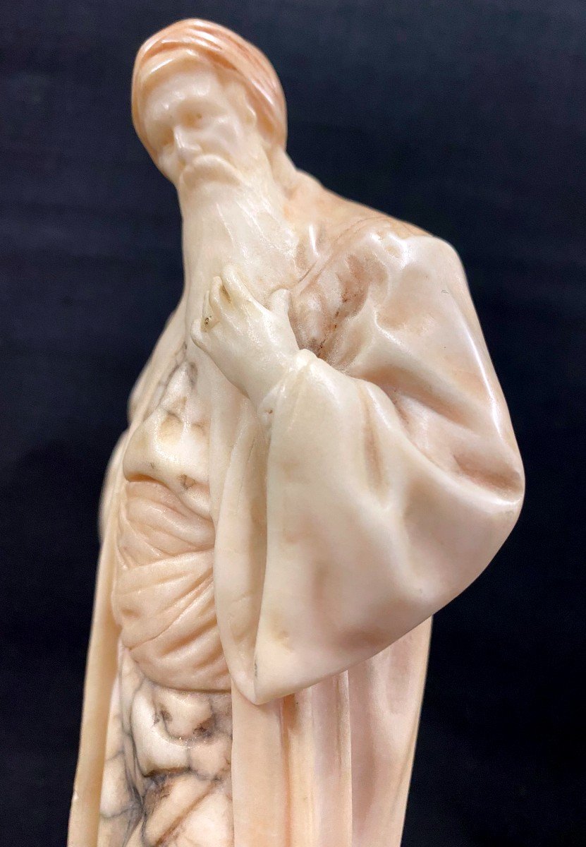 Adolf Jahn (1858 - 1941) - Fine Marble Sculpture Signed "nathan Le Sage" --photo-2