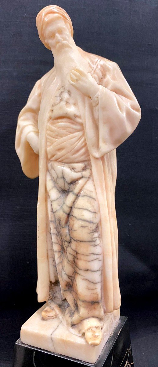 Adolf Jahn (1858 - 1941) - Fine Marble Sculpture Signed "nathan Le Sage" --photo-5