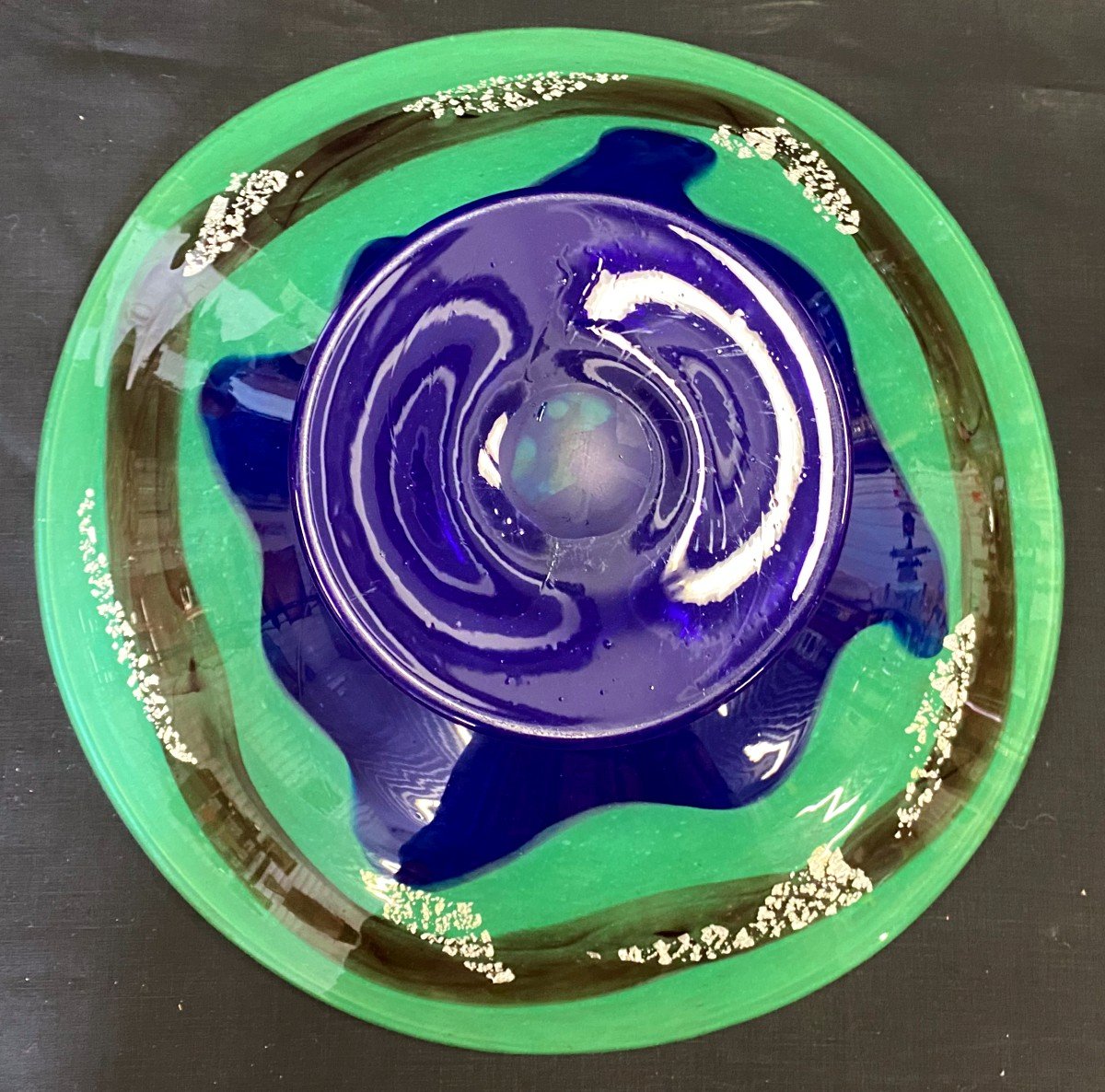 A Delatte - Important Fruit Bowl - XXth-photo-4