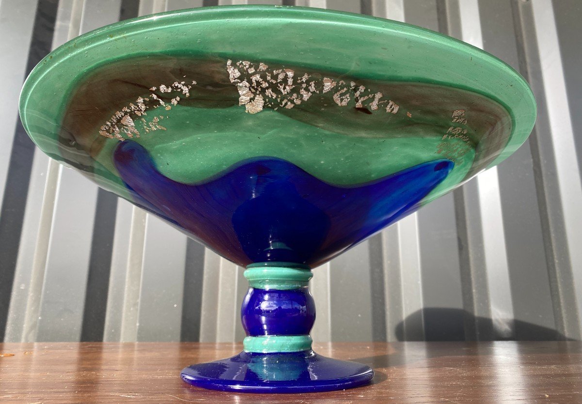 A Delatte - Important Fruit Bowl - XXth-photo-6