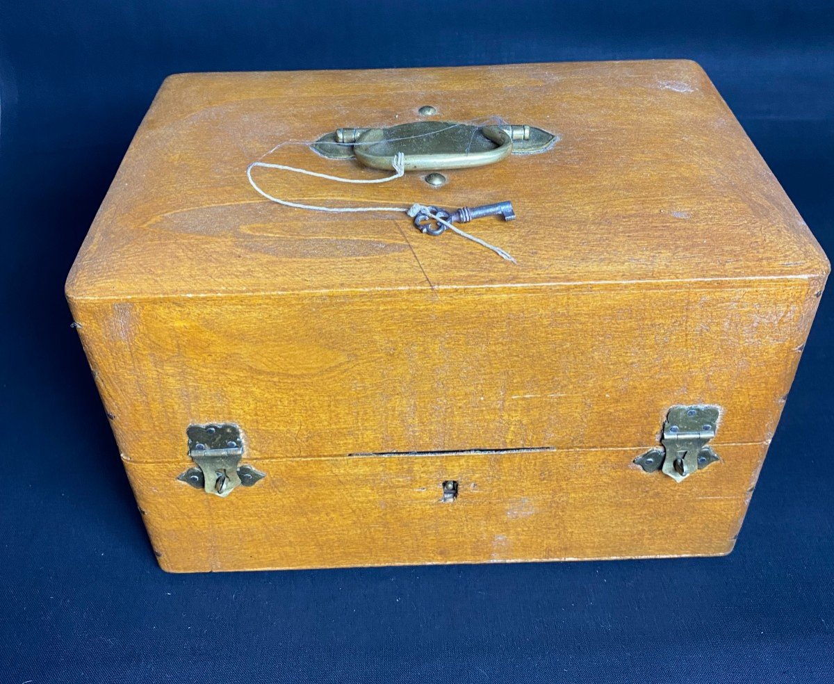 Silver Chalice In Its 19th Century Box-photo-1