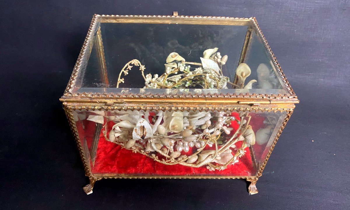 Bridal Box Or Jewelry Box Circa 1900-photo-4