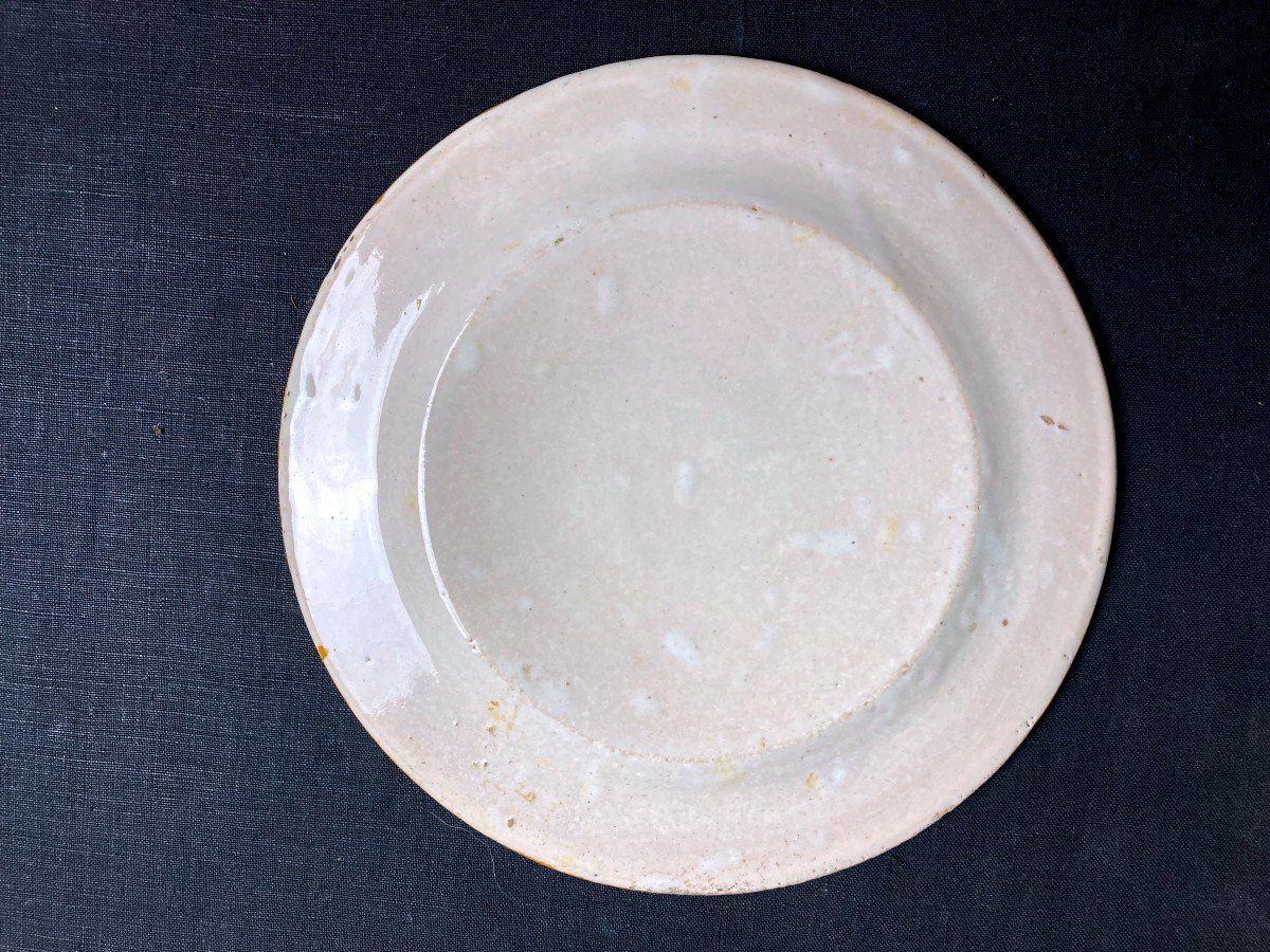 Castelli - Earthenware Plate Italy - 18th-photo-4