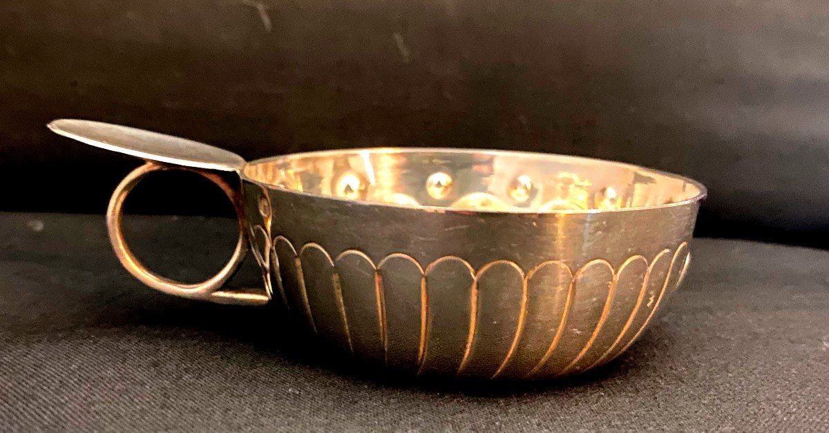 Taste Wine Solid Silver 19th-photo-4