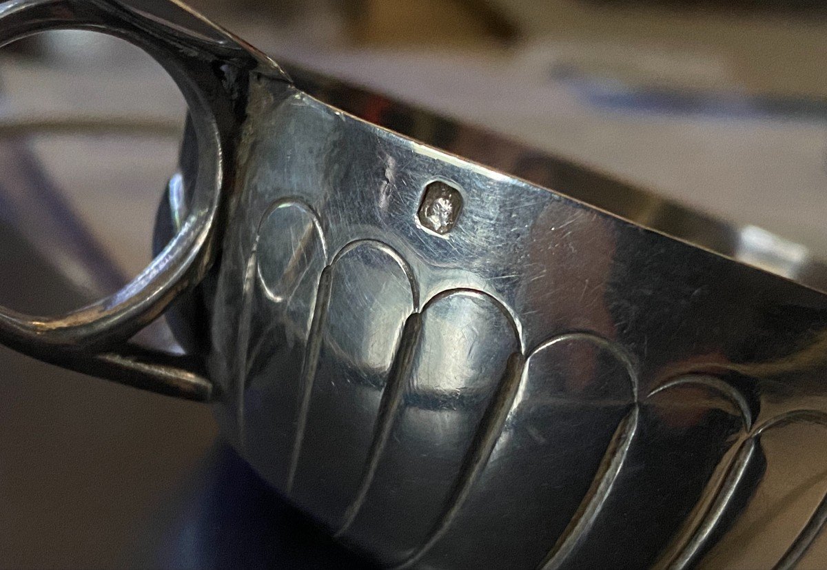 Taste Wine Solid Silver 19th-photo-4