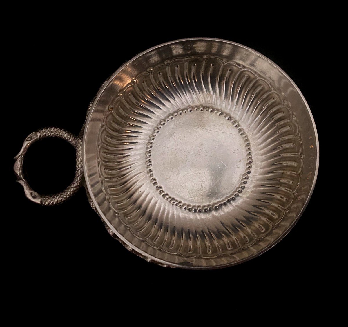 Taste Wine In Sterling Silver From The 19th Century