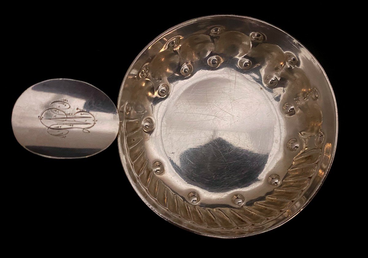 Taste Wine In Sterling Silver From The 19th Century-photo-2