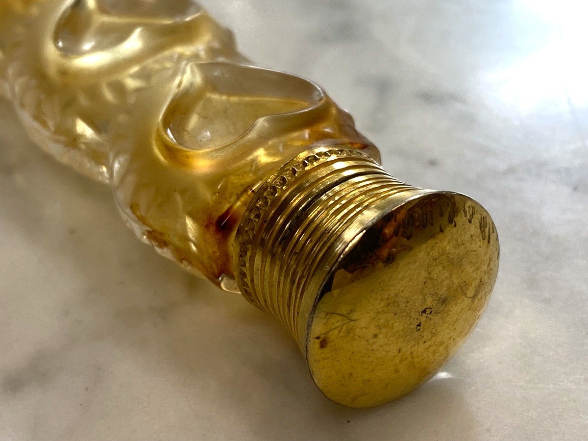 Rare Lalique Bottle For Nina Ricci 1940-1950-photo-4