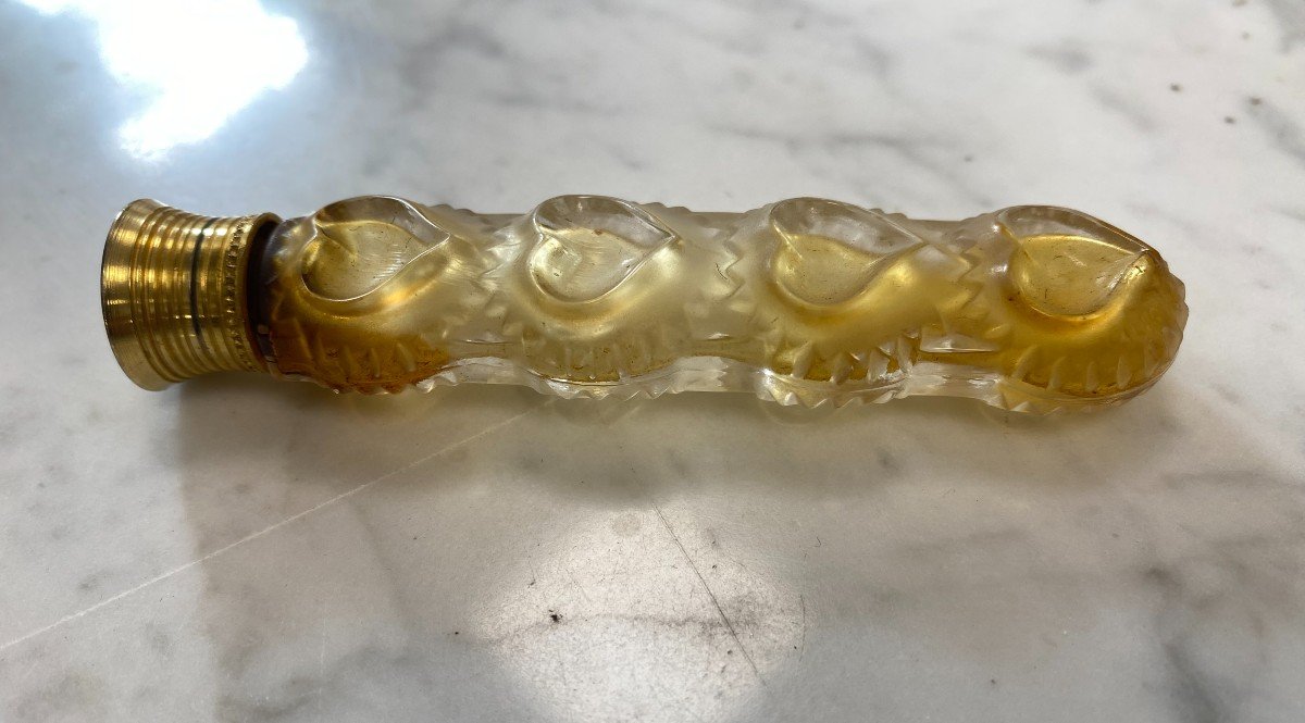 Rare Lalique Bottle For Nina Ricci 1940-1950-photo-2