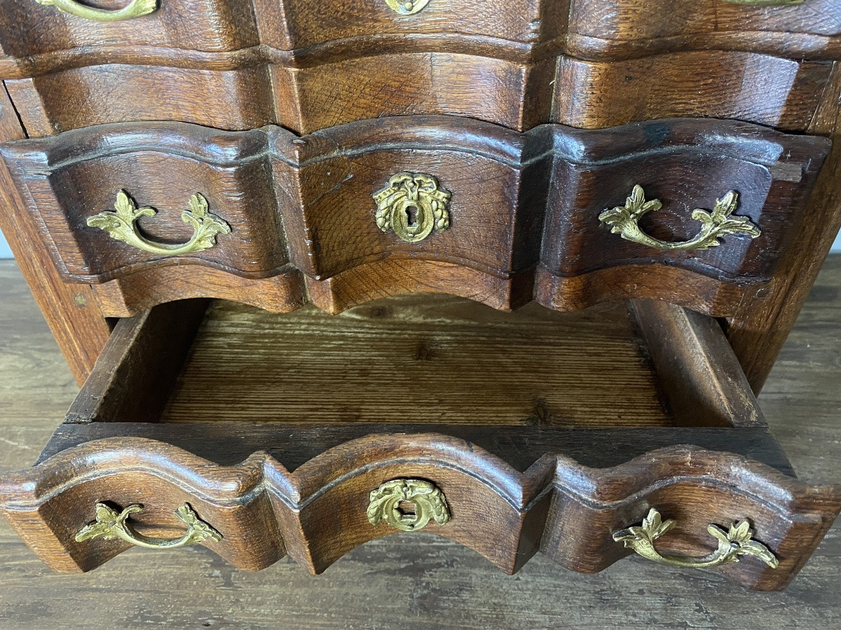 Petite commode de maîtrise fin 18 ieme début 19-photo-1