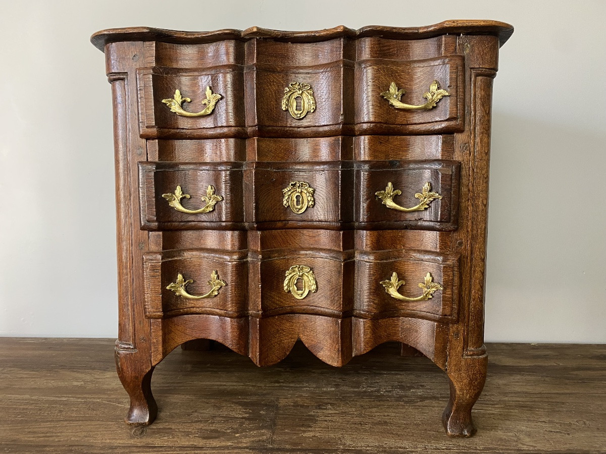 Petite commode de maîtrise fin 18 ieme début 19-photo-5
