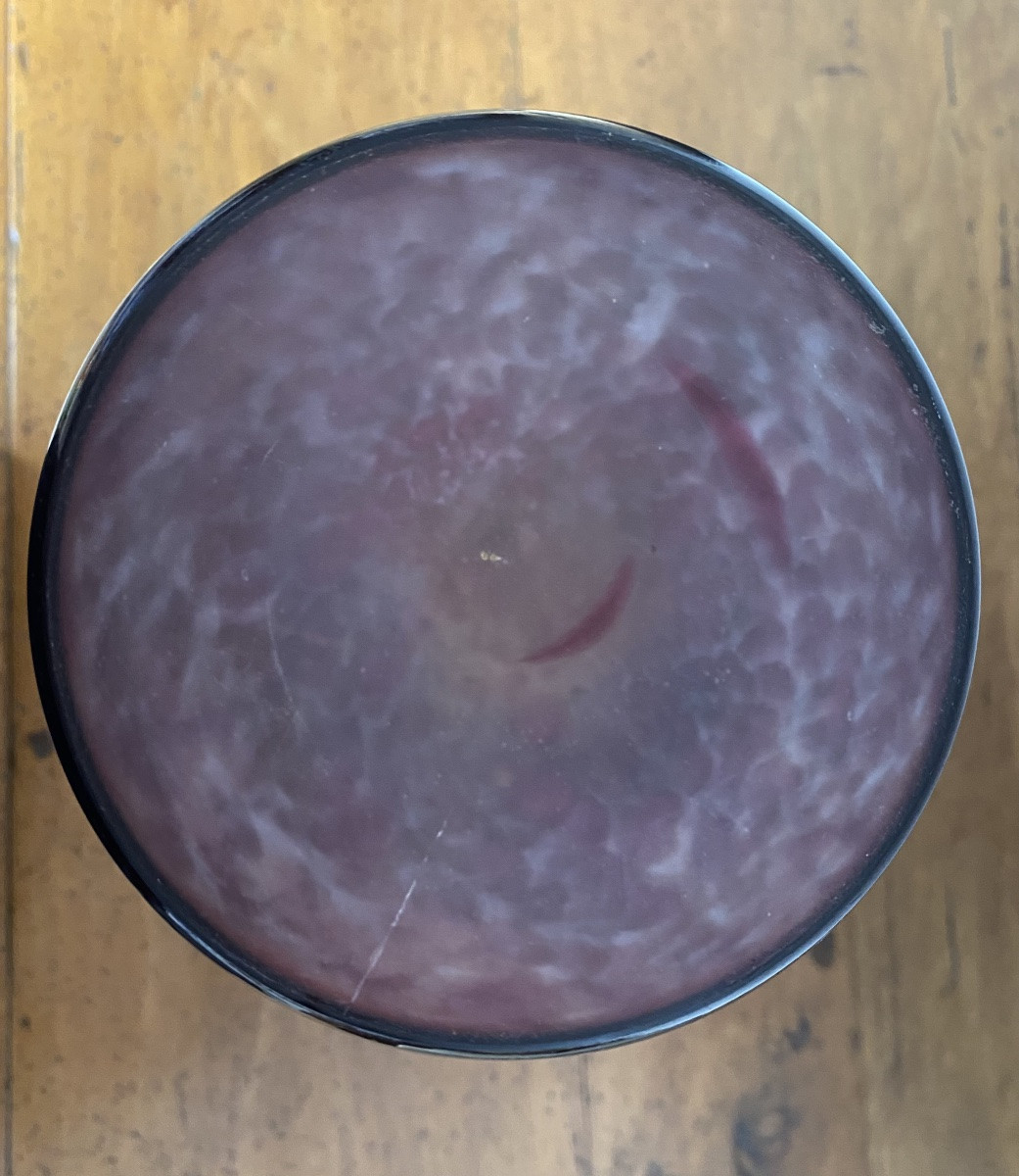 Delattre Nancy- Vase à décor de digitales-photo-3