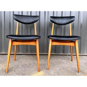 Pair Of Vintage Chairs Year 60 - Scandinavian