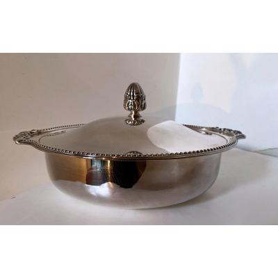 Saint Médard Silver Metal Vegetable Dish