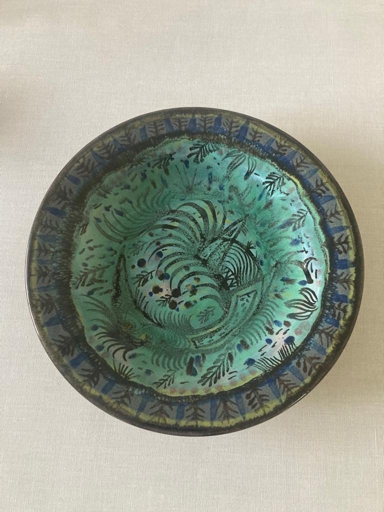 Assiette Paul Yvain Keraluc Céramique Quimper