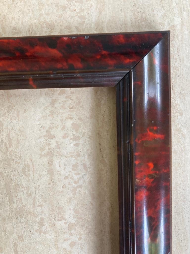 Tortoiseshell Frame Tortoiseshell Veneer Dutch Style-photo-3