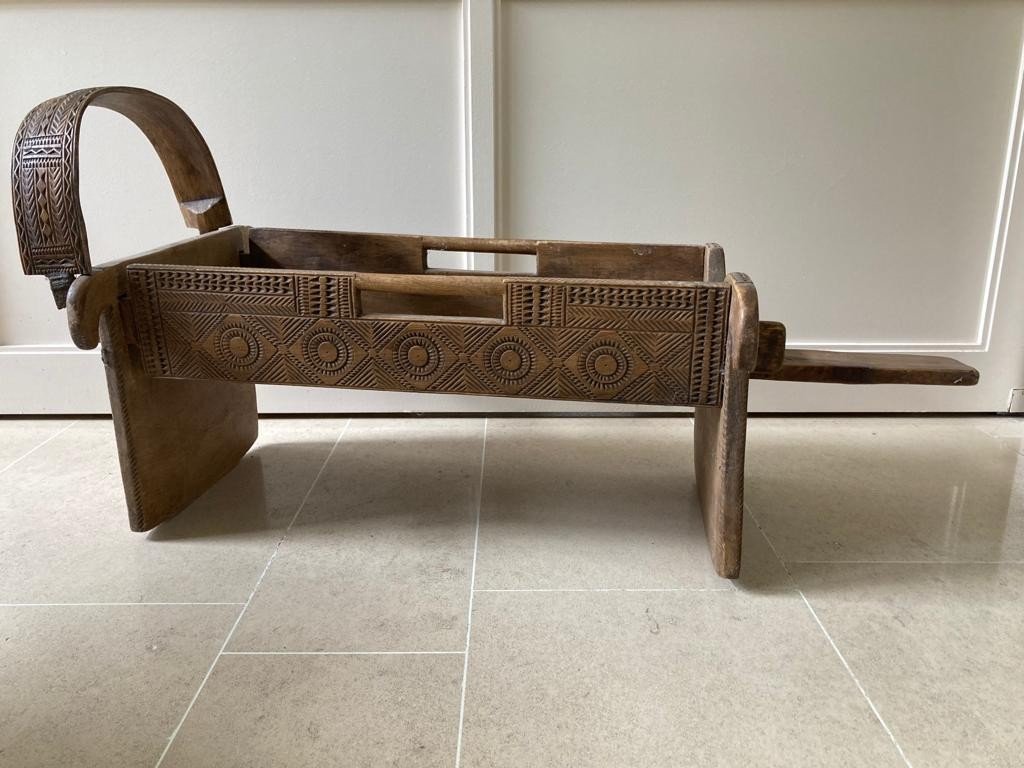 Cradle Folk Art Savoie Basque Country-photo-2
