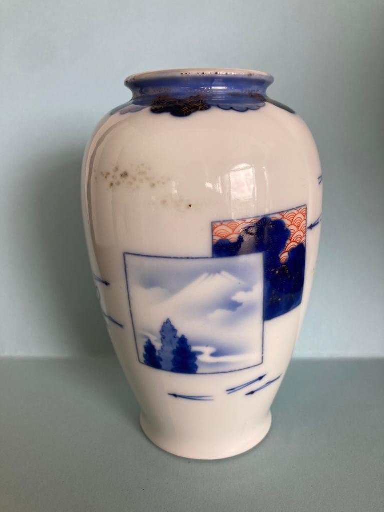 Japon Vase En Porcelaine