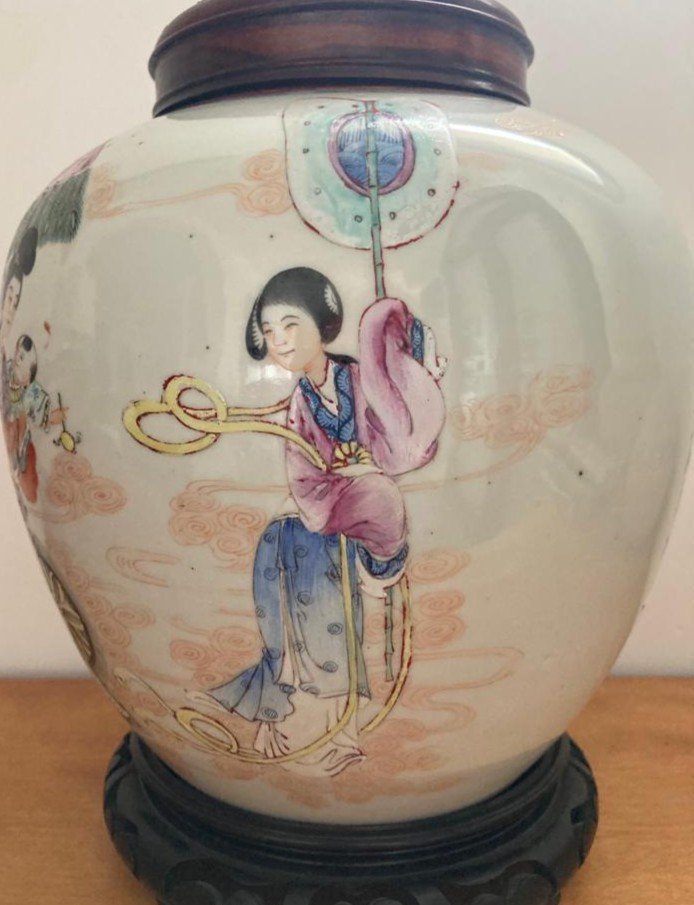 Pot à Gingembre Porcelaine De Chine-photo-3