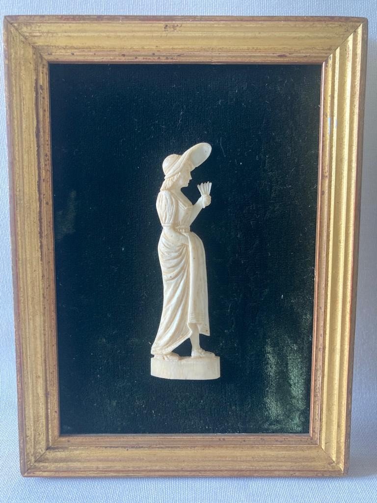 Pair Of Incredible And Wonderful Carved Ivory Miniatures-photo-4