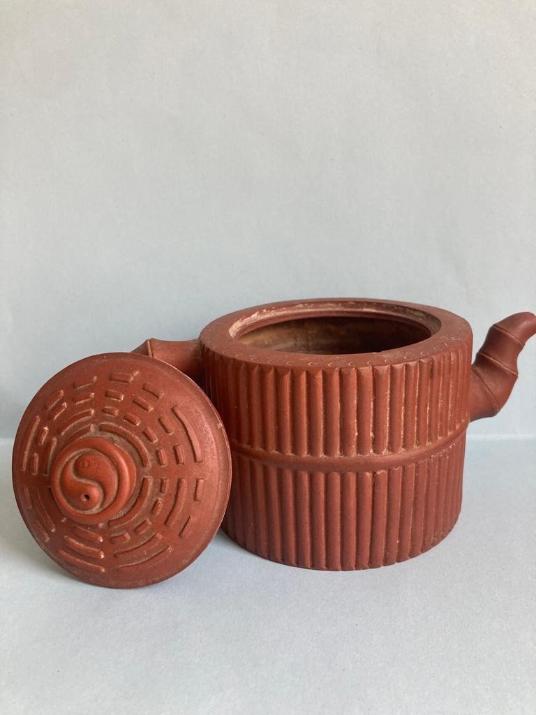 Yixing Zisha Teapot Bamboo Decor-photo-4
