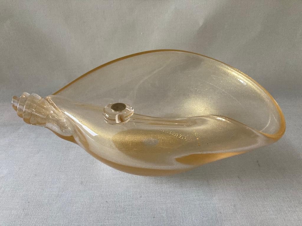 Coupe Murano Verre Irisé Barovier Et Toso Venise Italie