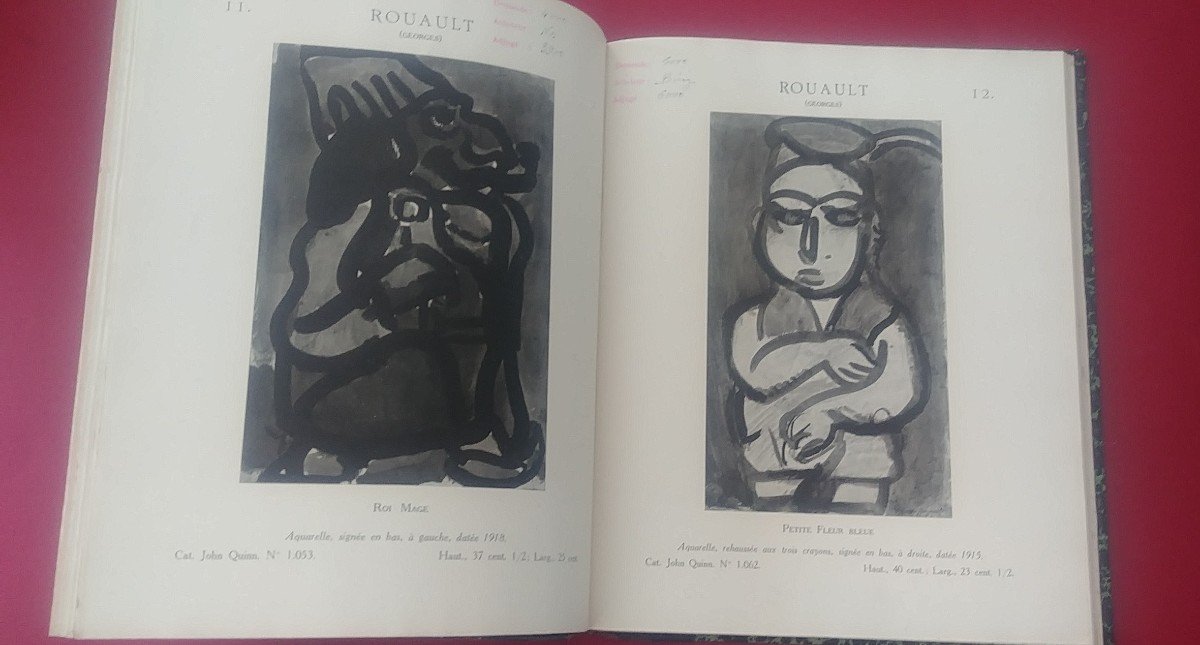 Catalogue Des Tableaux Modernes Collection John Quinn 1926-photo-4