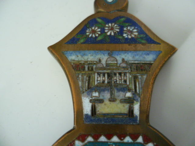 Micro Mosaic Crucifix From Rome Monuments Epoque Nineteenth Century-photo-2