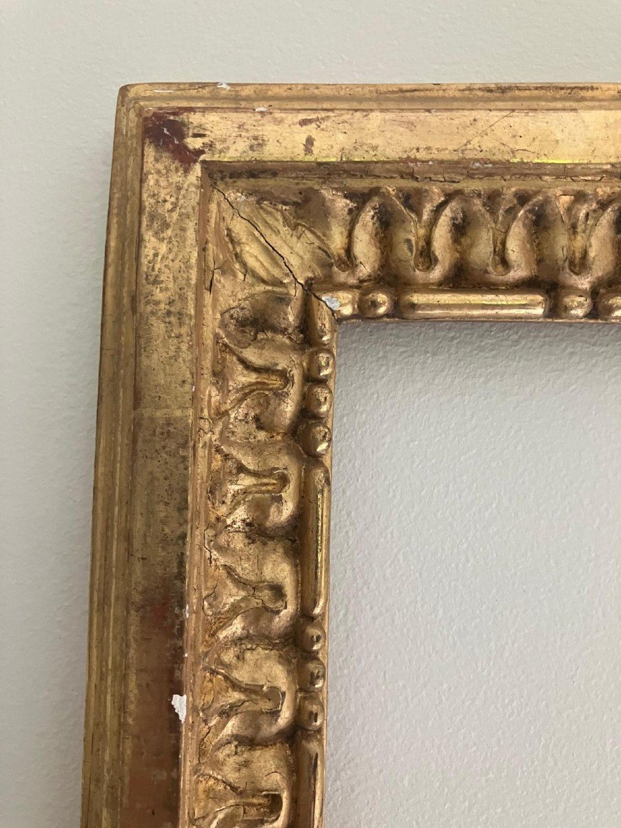 Louis XVI Gilded Wood Frame-photo-2