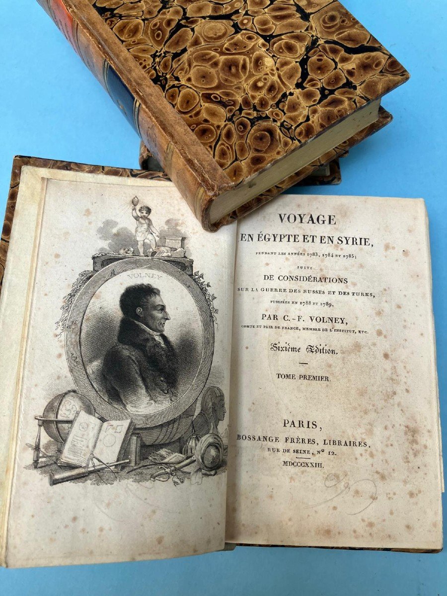 Travel In Egypt And Syria Volney 1823-photo-2