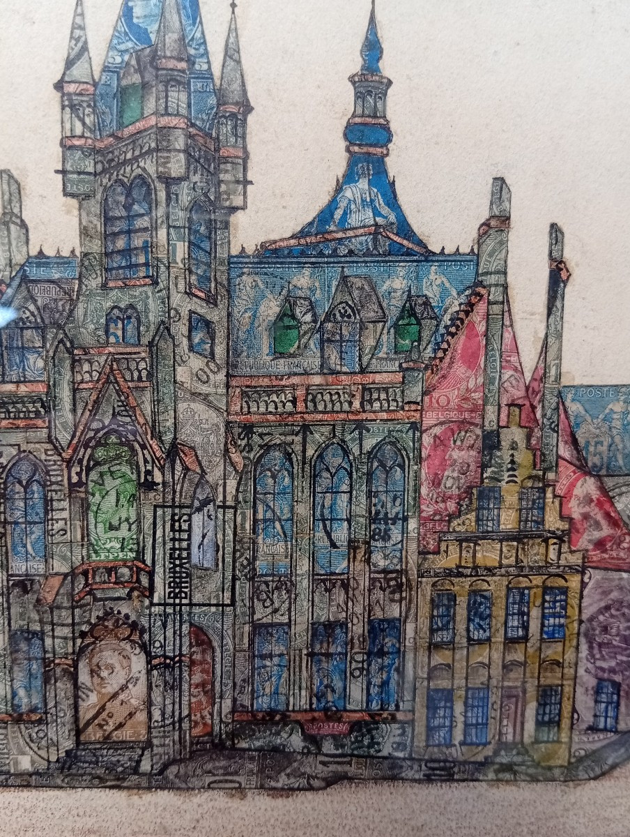 Tableau De Timbres Hôtel De Ville Flamand-photo-2