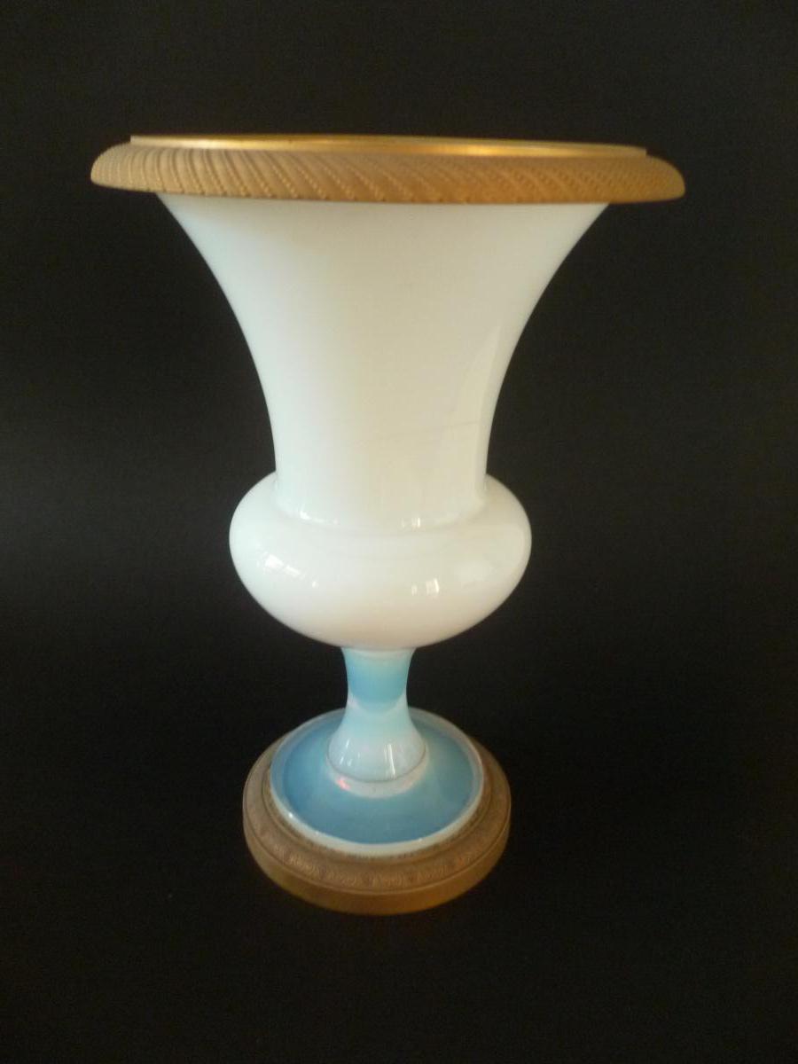 Form Vase Opaline Charles Medici