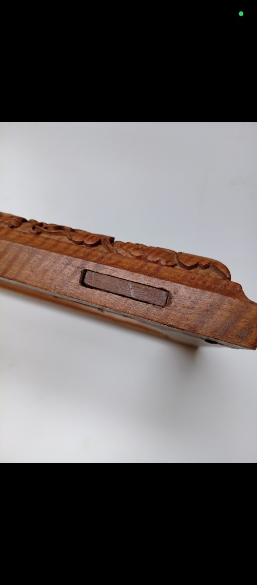 1900 Period Frame In American Walnut -photo-4