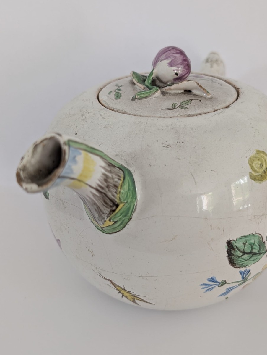 Earthenware Teapot From Marseille Gaspard Robert -photo-3