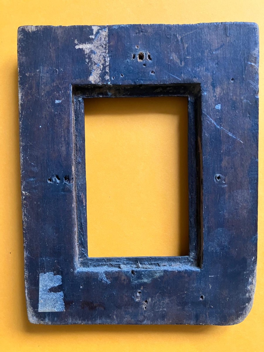 Petit cadre en bois sculpté -photo-4